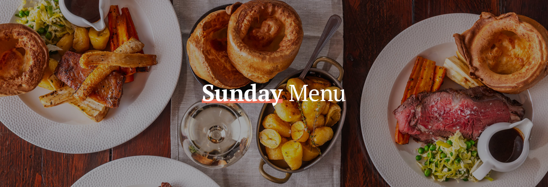 Sunday Menu at The Cuckfield