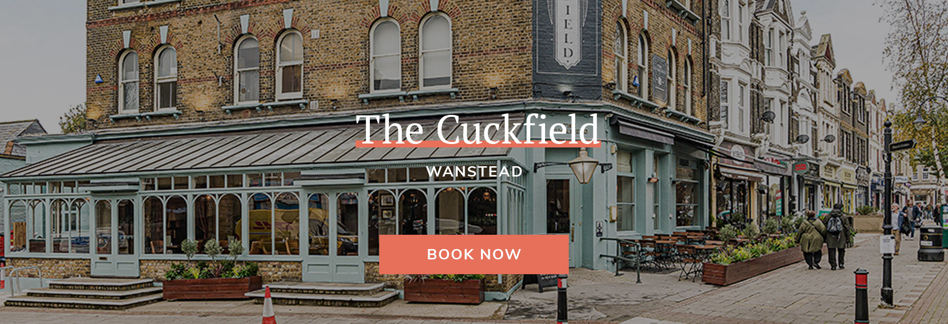 Enjoy a meal at your local pub at The Cuckfield in London